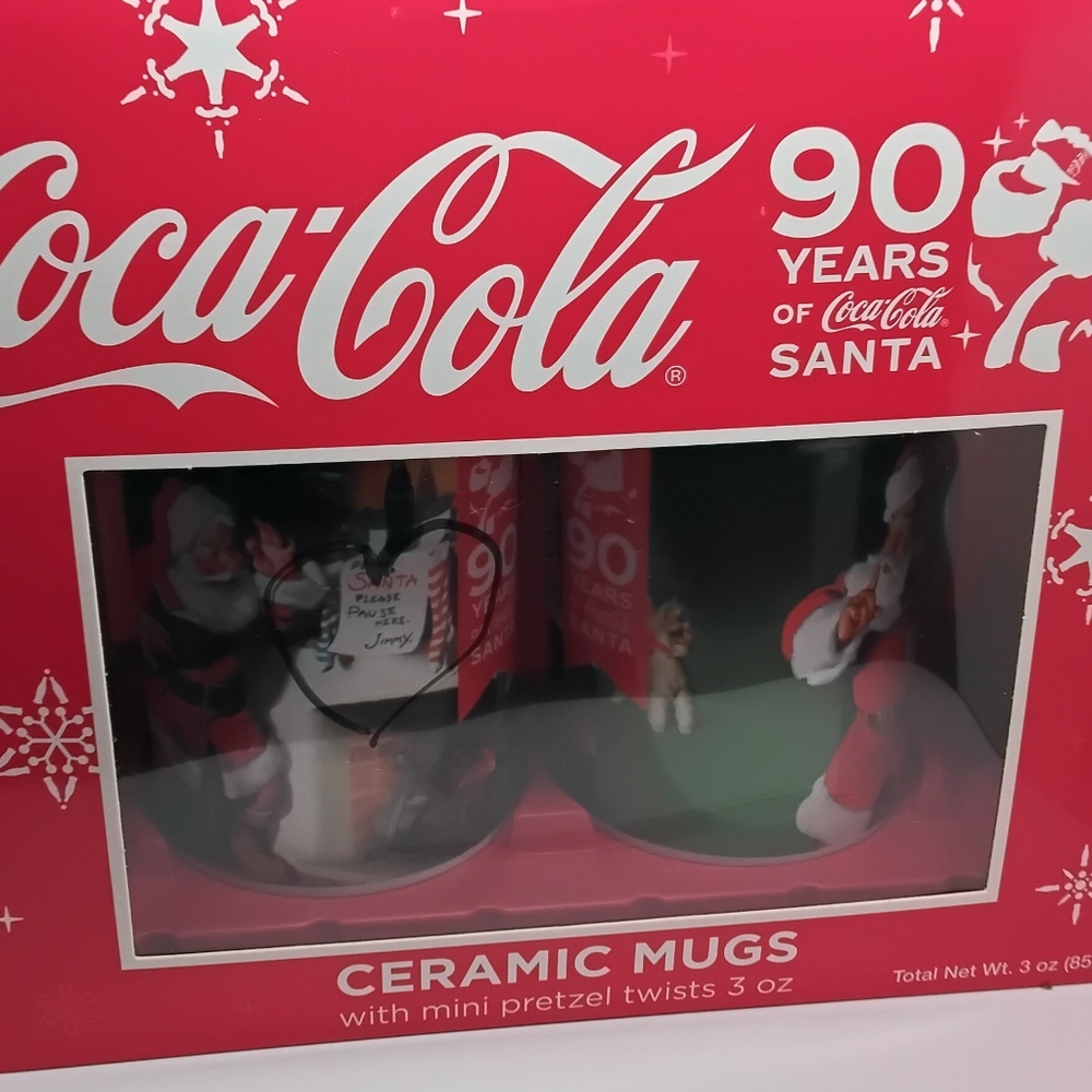 Coca-Cola Ceramic Mugs Set